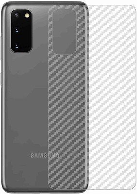 sadgatih Back Screen Guard for Samsung Galaxy S20 FE - Transparent With easy installation Kit [Not Glass](Pack of 2)