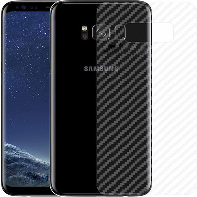 sadgatih Back Screen Guard for Samsung Galaxy S8 Plus - Transparent With easy installation Kit [Not Glass](Pack of 2)