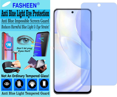 Fasheen Tempered Glass Guard for HUAWEI HONOR NOVA 8 SE YOUTH (Impossible UV AntiBlue Light)(Pack of 1)