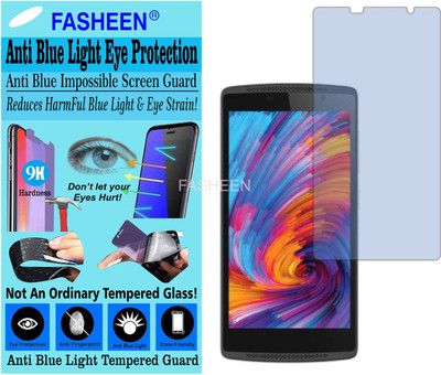 Fasheen Tempered Glass Guard for INTEX AQUA CRAZE (Impossible UV AntiBlue Light)(Pack of 1)