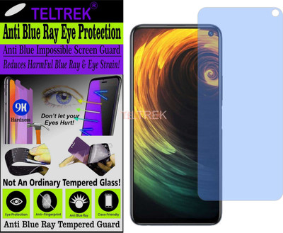 TELTREK Tempered Glass Guard for VIVO V2118A (Impossible UV AntiBlue Light)(Pack of 1)