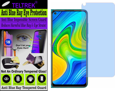 TELTREK Tempered Glass Guard for REDMI 10X (Impossible UV AntiBlue Light)(Pack of 1)