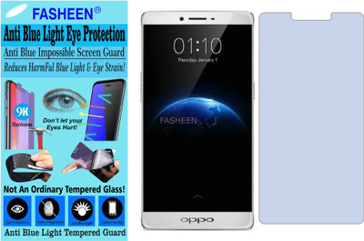 Fasheen Tempered Glass Guard for OPPO R7 PLUS (Impossible UV AntiBlue Light)(Pack of 1)