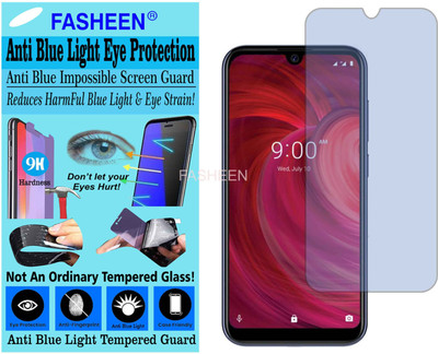 Fasheen Tempered Glass Guard for LAVA Z71 (Impossible UV AntiBlue Light)(Pack of 1)