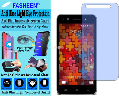 Fasheen Tempered Glass Guard for KARBONN TITANIUM MACHONE PLUS (Impossible UV AntiBlue Light)(Pack of 1)