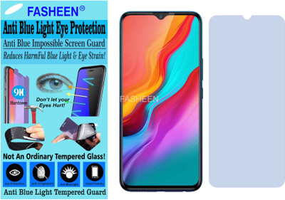 Fasheen Tempered Glass Guard for INFINIX HOT 8 LITE (Impossible UV AntiBlue Light)(Pack of 1)
