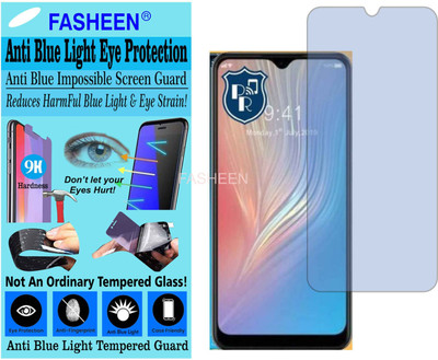 Fasheen Tempered Glass Guard for HTC WILDFIRE R70 (Impossible UV AntiBlue Light)(Pack of 1)