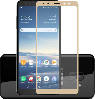 Case Creation Tempered Glass Guard for Samsung J6 SM-J600 G/DS(Pack of 1)