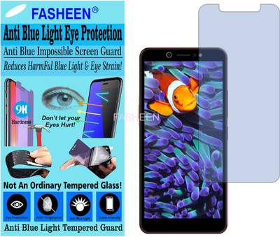 Fasheen Tempered Glass Guard for ITEL A44 PRO (Impossible UV AntiBlue Light)(Pack of 1)