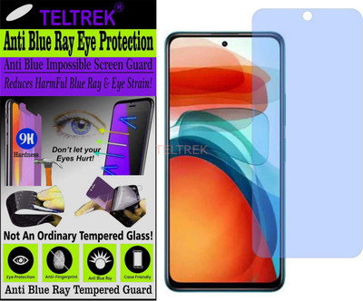 TELTREK Tempered Glass Guard for POCO X3 GT (Impossible UV AntiBlue Light)(Pack of 1)