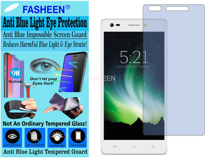 Fasheen Tempered Glass Guard for LAVA V2 3GB (Impossible UV AntiBlue Light)(Pack of 1)