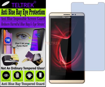 TELTREK Tempered Glass Guard for PANASONIC ELUGA I3 (Impossible UV AntiBlue Light)(Pack of 1)