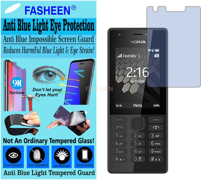 Fasheen Tempered Glass Guard for NOKIA 216 DUAL SIM (Impossible UV AntiBlue Light)(Pack of 1)