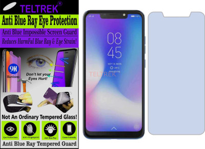 TELTREK Tempered Glass Guard for TECNO CAMON I CLICK 2 (Impossible UV AntiBlue Light)(Pack of 1)