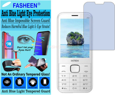Fasheen Tempered Glass Guard for INTEX A9 (Impossible UV AntiBlue)(Pack of 1)