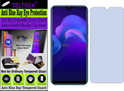TELTREK Tempered Glass Guard for VIVO Y15 2019 (Impossible UV AntiBlue Light)(Pack of 1)
