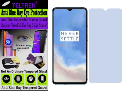 TELTREK Tempered Glass Guard for ONEPLUS 7T (Impossible UV AntiBlue Light)(Pack of 1)