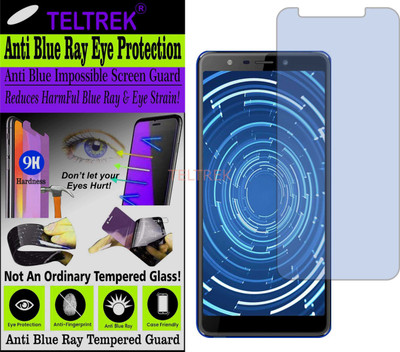 TELTREK Tempered Glass Guard for PANASONIC RAY 530 (Impossible UV AntiBlue Light)(Pack of 1)