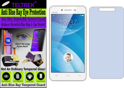 TELTREK Tempered Glass Guard for VIVO Y35 (Impossible UV AntiBlue Light)(Pack of 1)