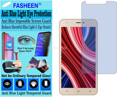 Fasheen Tempered Glass Guard for INTEX CLOUD Q11 4G (Impossible UV AntiBlue Light)(Pack of 1)