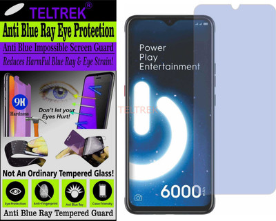 TELTREK Tempered Glass Guard for TECNO SPARK POWER 2 LC8 (Impossible UV AntiBlue Light)(Pack of 1)