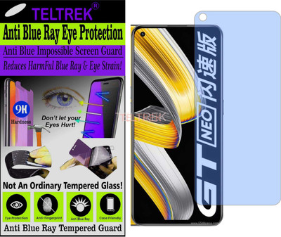 TELTREK Tempered Glass Guard for REALME RMX 3031 (Impossible UV AntiBlue Light)(Pack of 1)