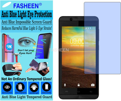 Fasheen Tempered Glass Guard for LAVA A51 (Impossible UV AntiBlue Light)(Pack of 1)