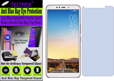 TELTREK Tempered Glass Guard for TECNO SPARK 2 (KA7) (Impossible UV AntiBlue Light)(Pack of 1)