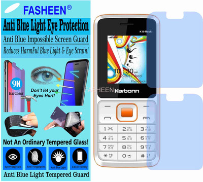 Fasheen Tempered Glass Guard for KARBONN K19 ROCK (Impossible UV AntiBlue Light)(Pack of 1)