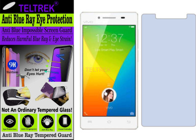 TELTREK Tempered Glass Guard for VIVO Y51 L (Impossible UV AntiBlue Light)(Pack of 1)