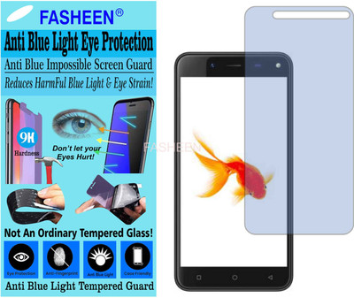 Fasheen Tempered Glass Guard for KARBONN TITANIUM FRAMES S7 (Impossible UV AntiBlue Light)(Pack of 1)