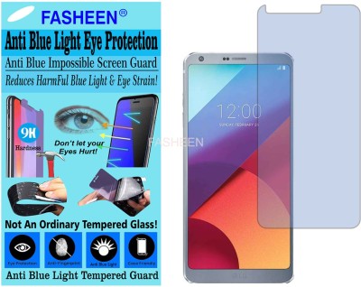 Fasheen Tempered Glass Guard for LG G6 PLUS (Impossible UV AntiBlue Light)(Pack of 1)