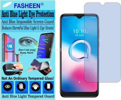 Fasheen Tempered Glass Guard for ALCATEL 3L 2020 (Impossible UV AntiBlue Light)(Pack of 1)