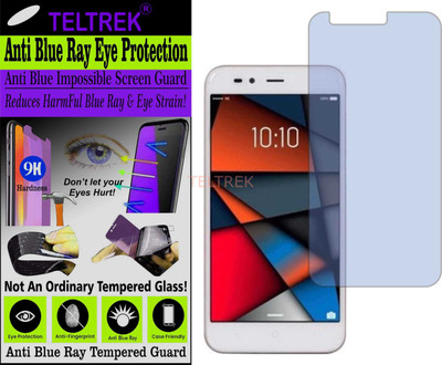 TELTREK Tempered Glass Guard for VOTO V5X (Impossible UV AntiBlue Light)(Pack of 1)