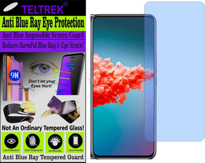 TELTREK Tempered Glass Guard for ZTE AXON 30 PRO 5G (Impossible UV AntiBlue Light)(Pack of 1)