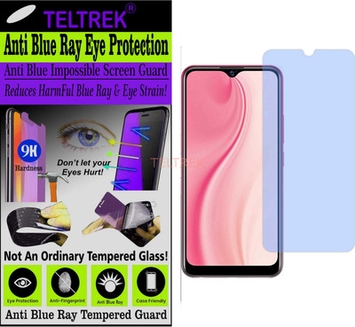 TELTREK Tempered Glass Guard for VIVO Y3S 1901A (Impossible UV AntiBlue Light)(Pack of 1)