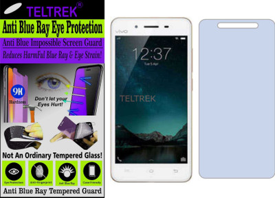 TELTREK Tempered Glass Guard for VIVO V3 (Impossible UV AntiBlue Light)(Pack of 1)