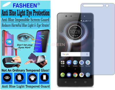 Fasheen Tempered Glass Guard for LENOVO XT1902-2 (K8 PLUS) (Impossible UV AntiBlue)(Pack of 1)