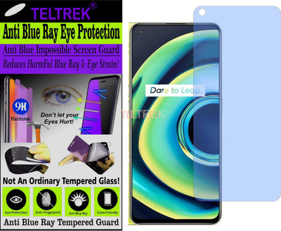 TELTREK Tempered Glass Guard for REALME Q3 PRO 5G (Impossible UV AntiBlue Light)(Pack of 1)