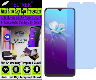 TELTREK Tempered Glass Guard for VIVO V20 2021 (Impossible UV AntiBlue Light)(Pack of 1)