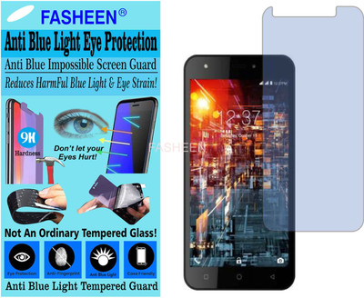 Fasheen Tempered Glass Guard for INTEX AQUA 5.5 VR (Impossible UV AntiBlue Light)(Pack of 1)