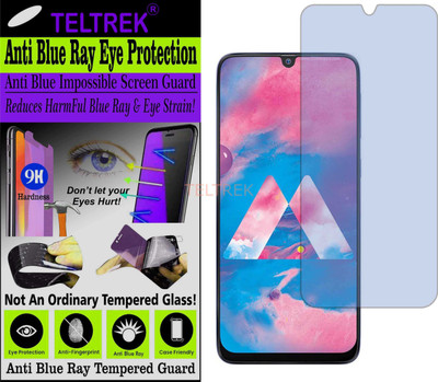 TELTREK Tempered Glass Guard for SAMSUNG M30 (Impossible UV AntiBlue Light)(Pack of 1)