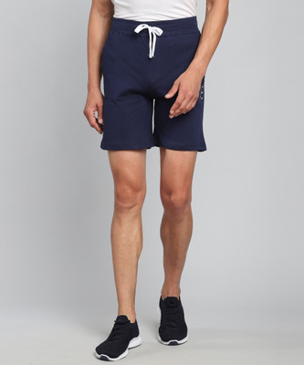 KILLER Solid Men Dark Blue Sports Shorts