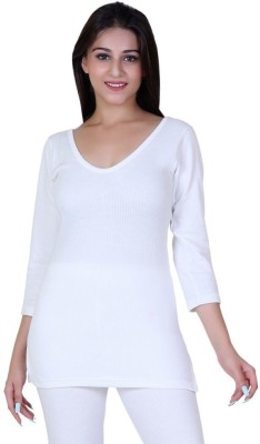 axys Three Fourths Sleeve Full Length Women Top Thermal