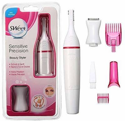 Celin Sweet Eyebrow body bikini Trimmer hair removal tool epilator shaver remover machine shaper Women Ladies Girls Electric private part fully safe Sensitive Touch Expert Runtime: 30 min Trimmer for Women Eyebrow Hair Remover Set sweet Shaving Style Women Trimmer for Women (Pink) Runtime: 30 min Trimmer for Women (White, Pink) Trimmer 30 min  Runtime 4 Length Settings