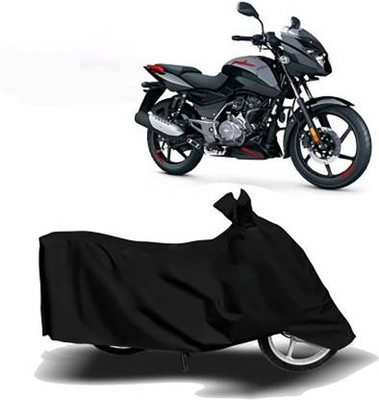 Atulit enterprises Waterproof Two Wheeler Cover for Bajaj(Pulsar 125 Neon, Black)