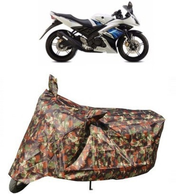 Atulit enterprises Waterproof Two Wheeler Cover for Yamaha(YZF R15 S, Green)