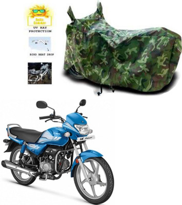 RONISH Waterproof Two Wheeler Cover for Hero(HF Deluxe, Multicolor)