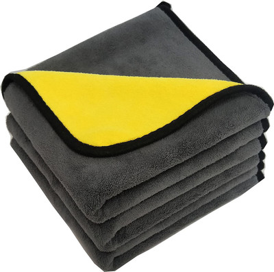carempire Microfiber Vehicle Washing  Cloth(Pack Of 3, 800 GSM)