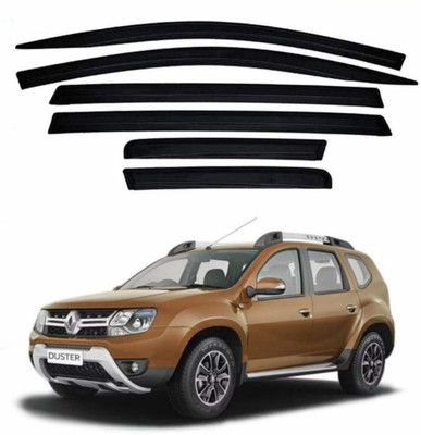 AUTO ZIGMO For Front, Rear Wind Deflector(Tinted Renault Duster)